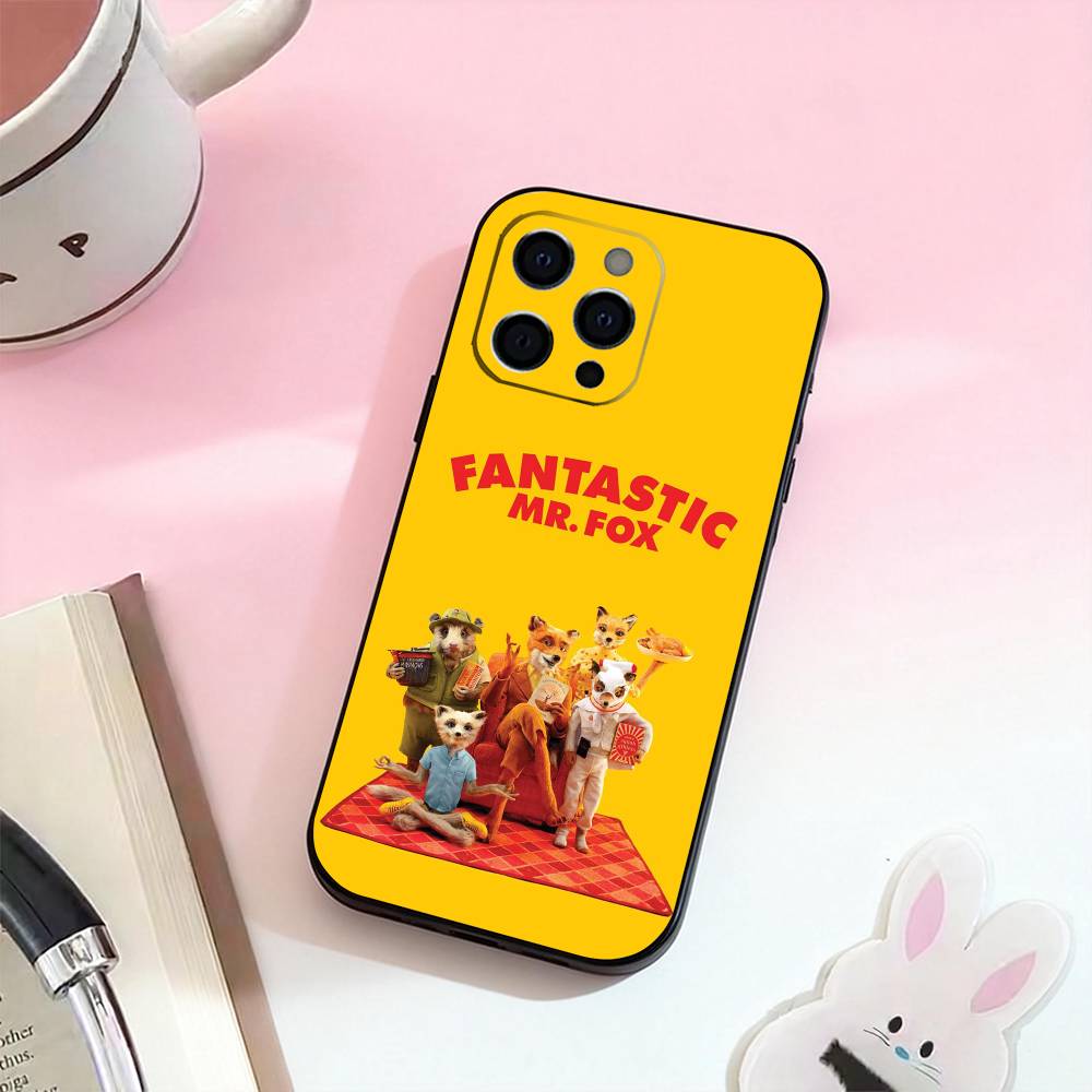 

The F-Fantastic Mr. Fox Phone Case Silicone Soft For IPhone 17,16,15,14,13,12,11,XS,Plus Pro Max iPhone15pro