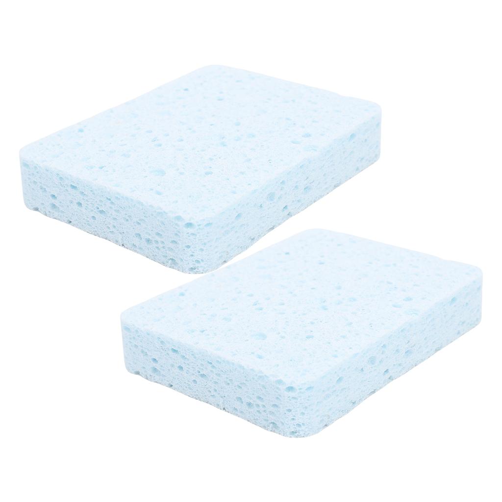 2PCS Rectangle Artist Sponges High Elasticity Reusable Portable Art Water Absorbent Sponge with Storage Box for Painting