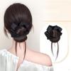 Synthetic Bun Head Wig with Hair Tie Wig Hair Clip New Hairpiece  Hair Accessories