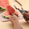 Kitchen 3-in-1 watermelon popsicle cutting tool, stainless steel fruit clip, digging block, multifunctional household fruit divider