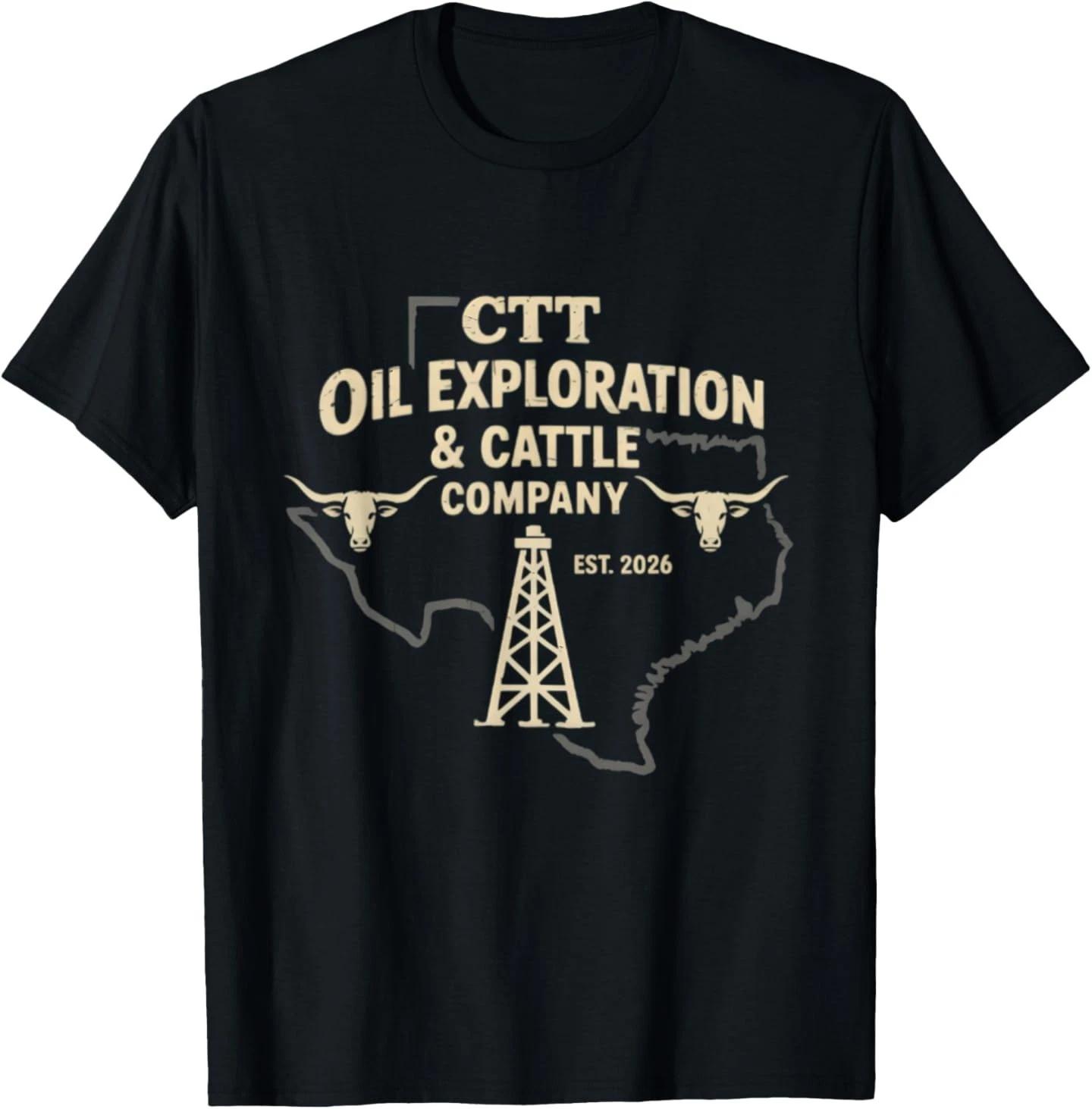 CTT Oil Exploration and Cattle T-Shirt L