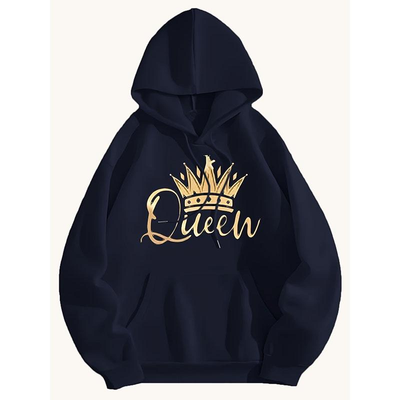 

Толстовки с графическим принтом Queen для мужчин и женщин, модные повседневные толстовки с капюшоном большого размера, уличная одежда, толстовки с капюшоном Y2k, свитера унисекс 2XL