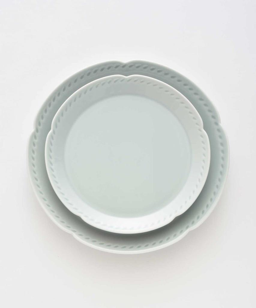 BRUNO FLOWER Plate Set Blue No Size 21 BHK292-BL