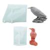 3D Crow Silicone Mould Casting Molds Halloween Candle Molds Scented Candle Molds Baking Molds for Halloween Decorations