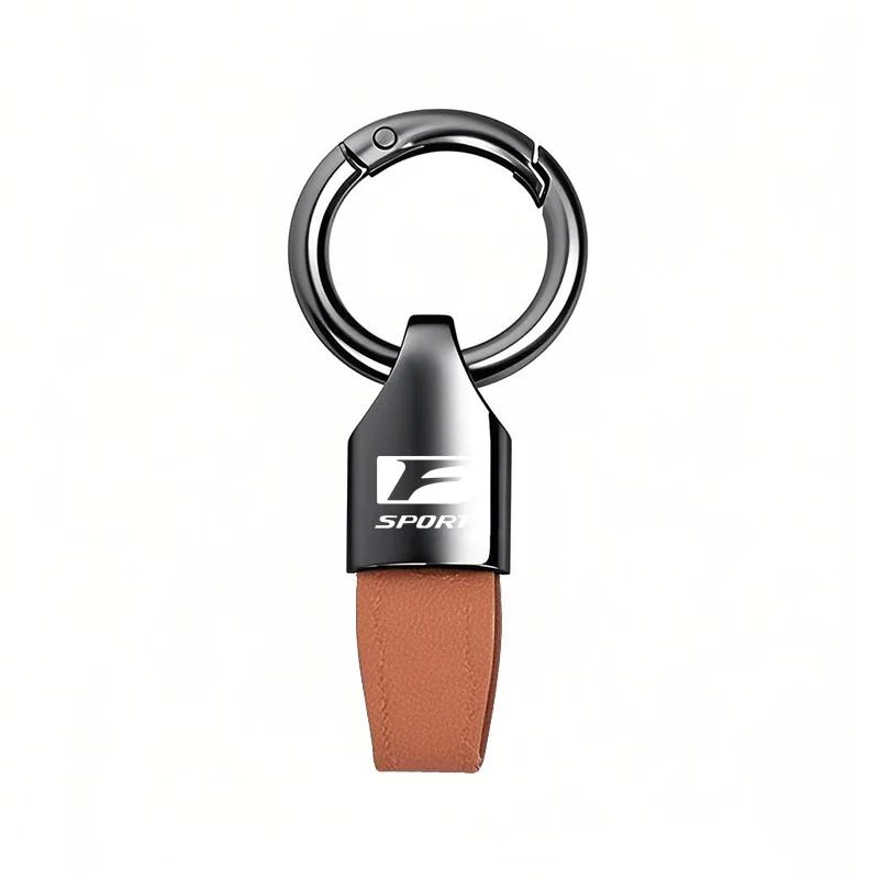 Luxury Men Women Suede/Metal Key Chain Fashion Keychain Key Ring Holder For Lexus LS LC RZ IS350 ES300 GS350 CT200h GX460 LX570