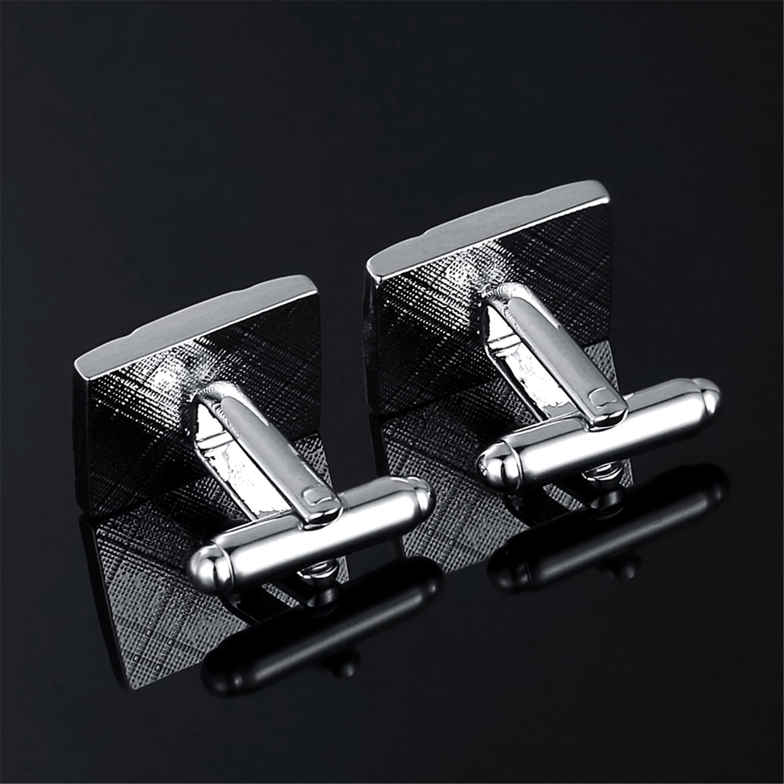 Запонки из сплава для деловых костюмов — фото 6