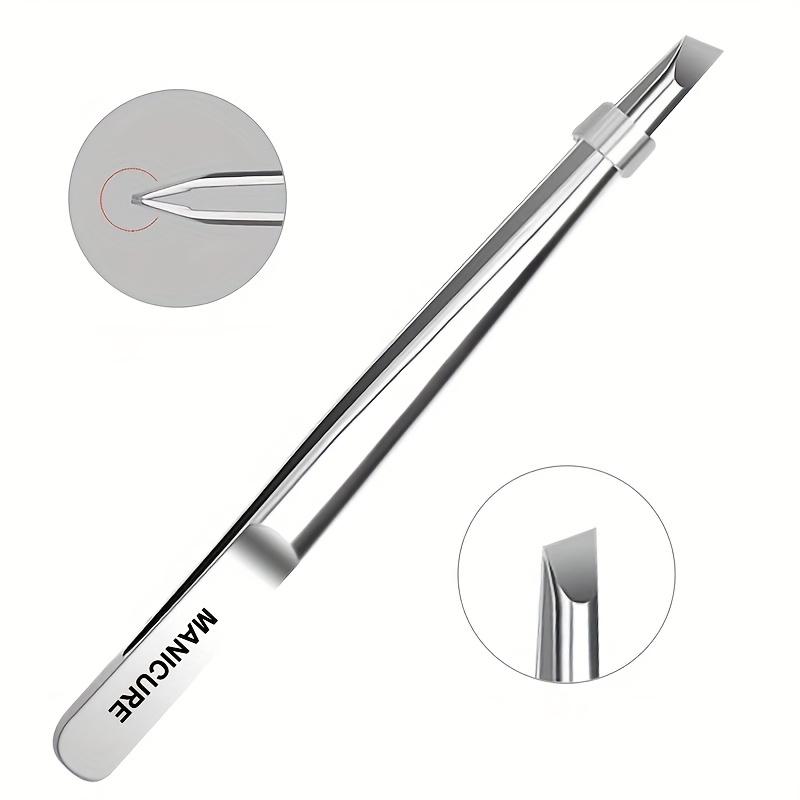 Xiaomi Stainless Steel Eyebrow Clip Angled Tweezers with a Tight Bite Easily Removing Fine Hairs Trim Brows Eyebrow Trimming Tools