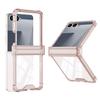 Four-corner Anti-drop All-inclusive Hinged Transparent Phone Case for Samsung Galaxy Z Flip 8 7 6 5 Flip7 FE Shcokproof Cover