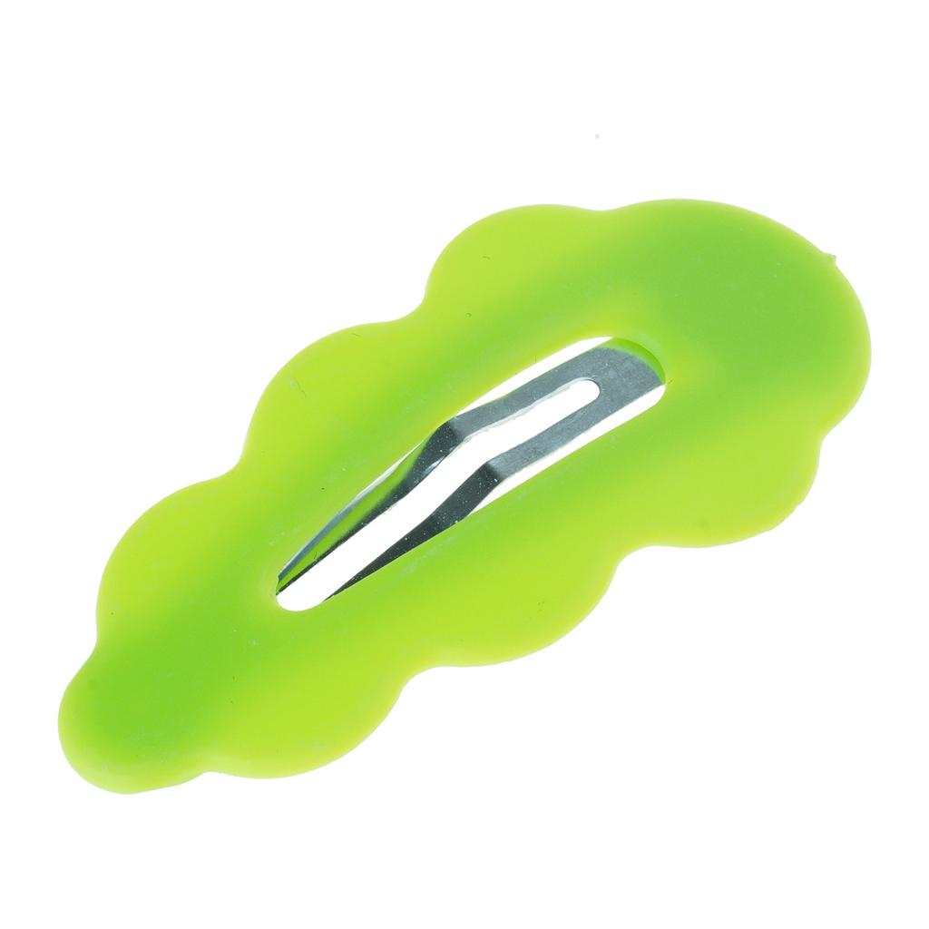 Casual Barrettes Hair Clip Cloud Sweet Colorful Flat Clip Hairpin Colorful Simple Hair Clip for Bunches