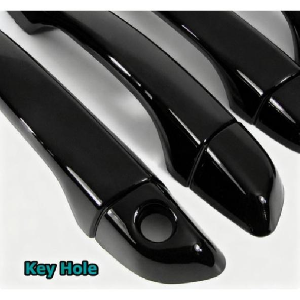 For 2018- Hyundai Accent Glossy Black Edition Side Door Handle Covers Trims