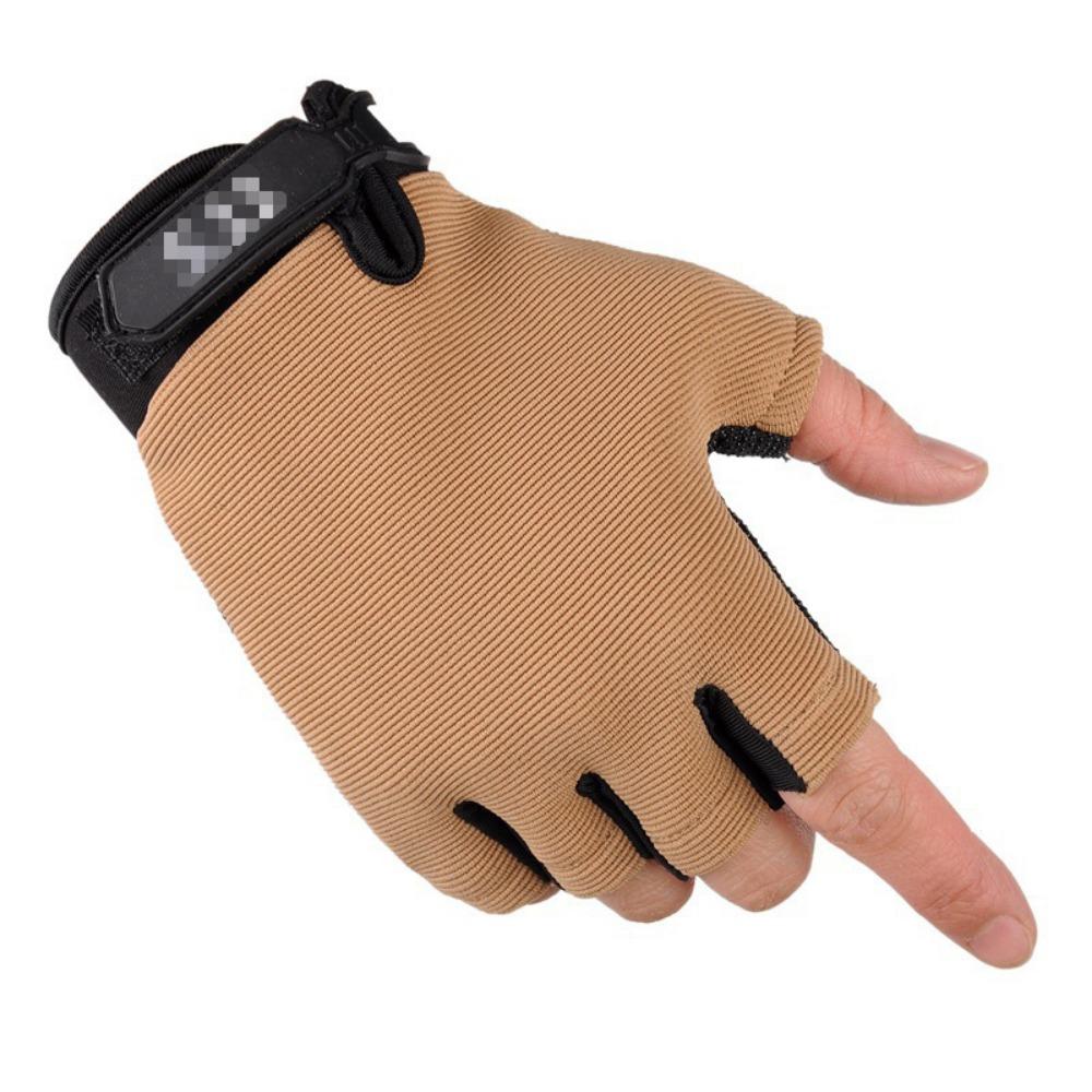 

Half finger men s thin gloves High Quality Durable Construction Stylish Design Practical Function Durable Construction Practical Daily Use M песочный