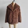European and American Style French Design Fashionable Versatile Fur Coat for Women