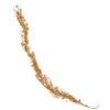 Garland of Golden Branches with Wooden Decoration