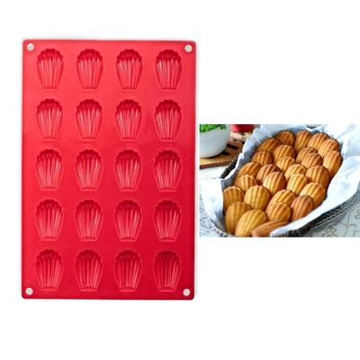 Silicone Mini Cake Mould/Molds Madeleine Pan/Tin Tray Madeleine Cookie Pans Baking Tray 9/20 Cavity Mini Cake Pan Biscuit   495