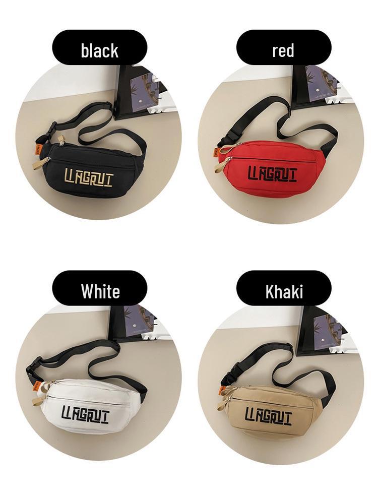 Unisex Fashion Waist Bag – Large Capacity, Lightweight, Casual Sports Shoulder/Crossbody Bag