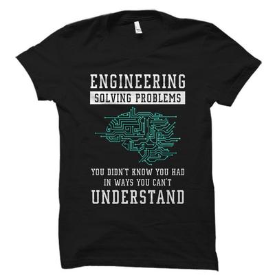 Lustiges Ingenieur-Shirt. Technikgeschenk. Ingenieur Geschenk. Ingenieur Unisex T-Shirt