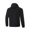 Li-Ning Water-Resistant Hooded Windbreaker Jacket Men Outerwear Black AFDU151-1