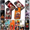 Soft Cover for Xiaomi Redmi Note 12 11 10 Pro 10A 10C 12C 14C A4 Note12 5G Casing Phone Case Jiraiya Narutos