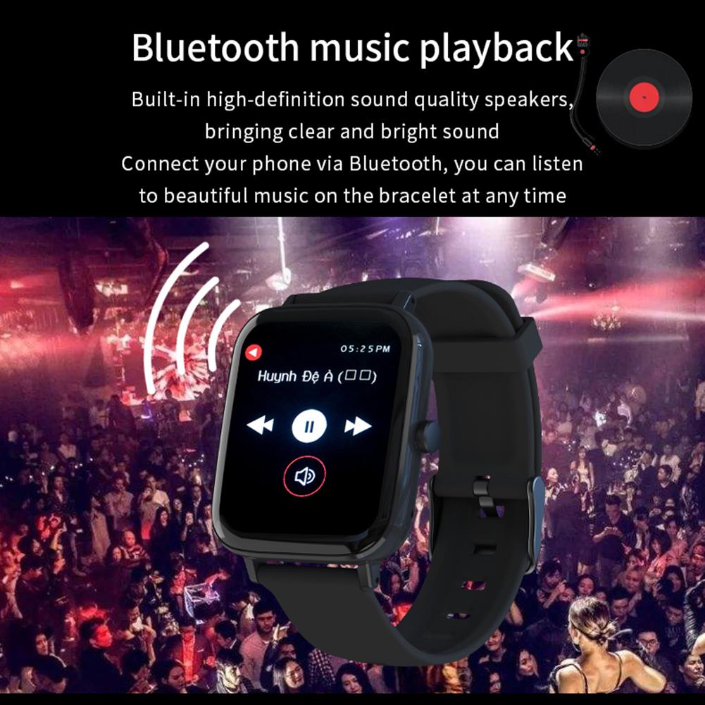 GT168 Smart Band Blutooth 5.0 Fitness Tracker Reloj inteligente Pulsera  Frecuencia cardíaca Presión arterial Monitor de banda inteligente Salud  Pulsera comprar a buen precio — entrega gratuita, reseñas reales con fotos  — Joom