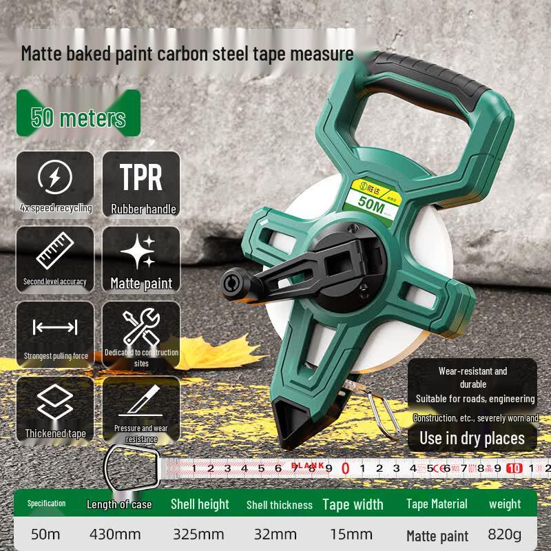 Shengda Professional Engineering Long Steel Tape Measure