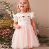 Girls' Fluffy Princess Summer Dress & Skirt - European & American Style Children's Clothing