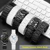 Bracelet Rapide Céramique Métal pour Huawei Watch GT5 Pro 46mm GT 5 4 3 2 Samsung Galaxy 6 5 Pro 3 20mm 22mm Bracelet de Montre en Acier Inoxydable