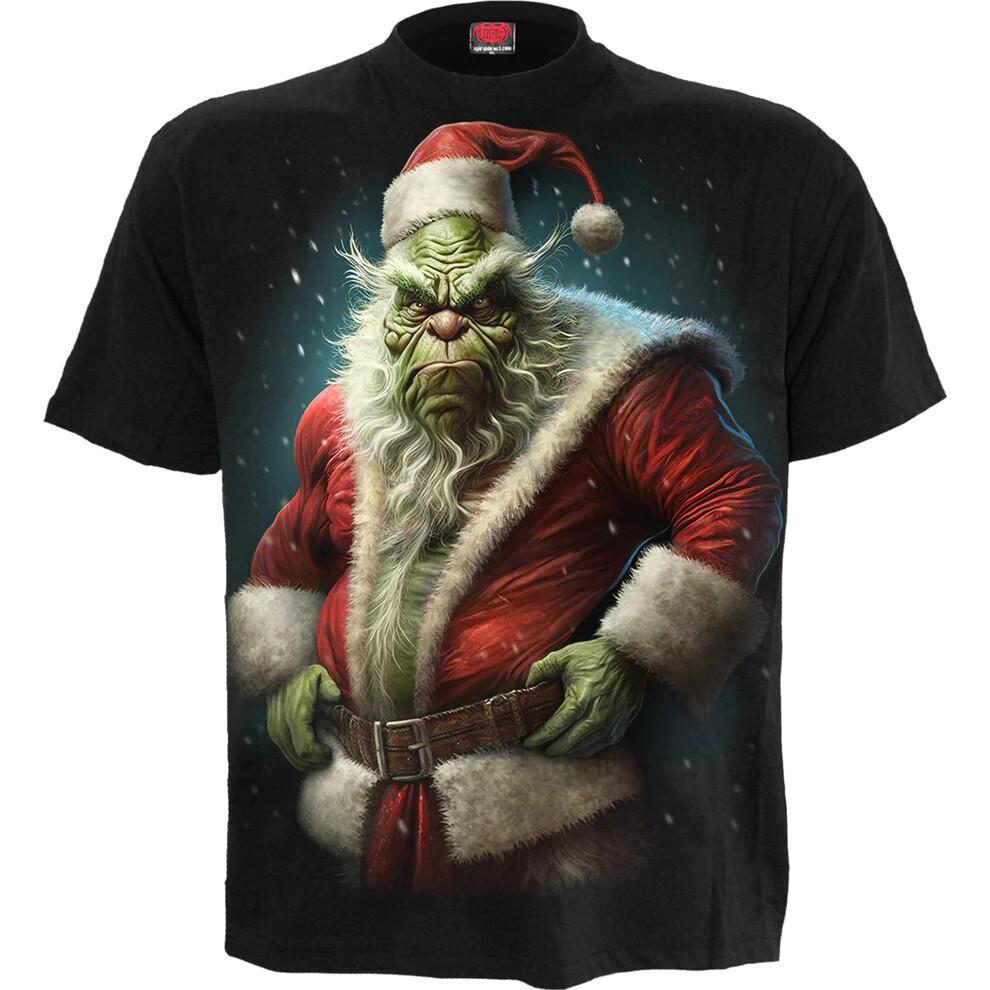 

SPIRAL DIRECT NEW BAH HUMBUG T ShirtBiker/Roc wbr/ k/Christmas Gift/Xmas/Top/ wbr/ Tee Unisex T-Shirt L