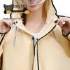 Unisex Full-Body Raincoat for Electric Vehicles with Transparent Brim