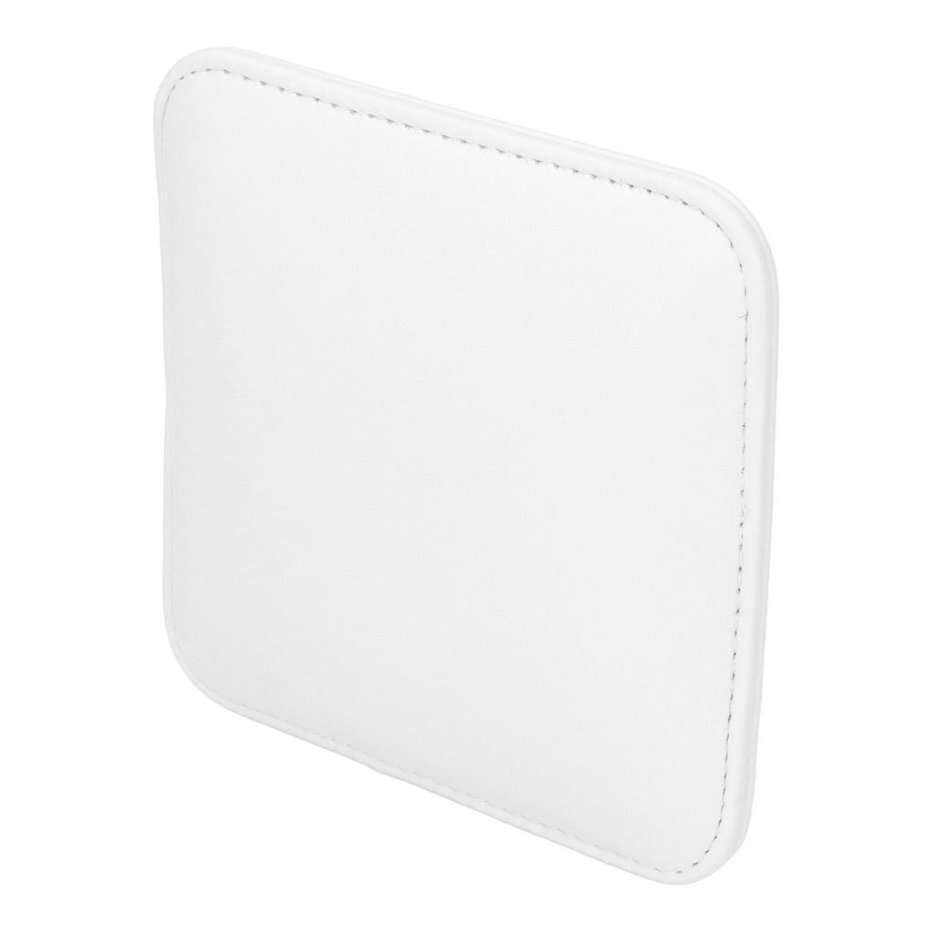 Nageltechniker Ellbogenstütze PU Leder Weich Bequem Elastisch Nail Art Ellbogenstützpolster für Salon Weiß