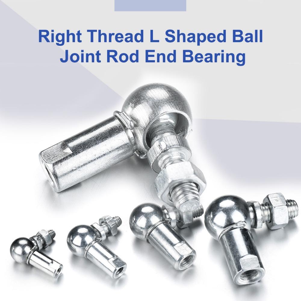 4Pcs M5 M6 M8 M10 Ball Joint Rod End Bearing Right Angle CS8/CS10/CS13/CS16 Rod End Ball Bearing