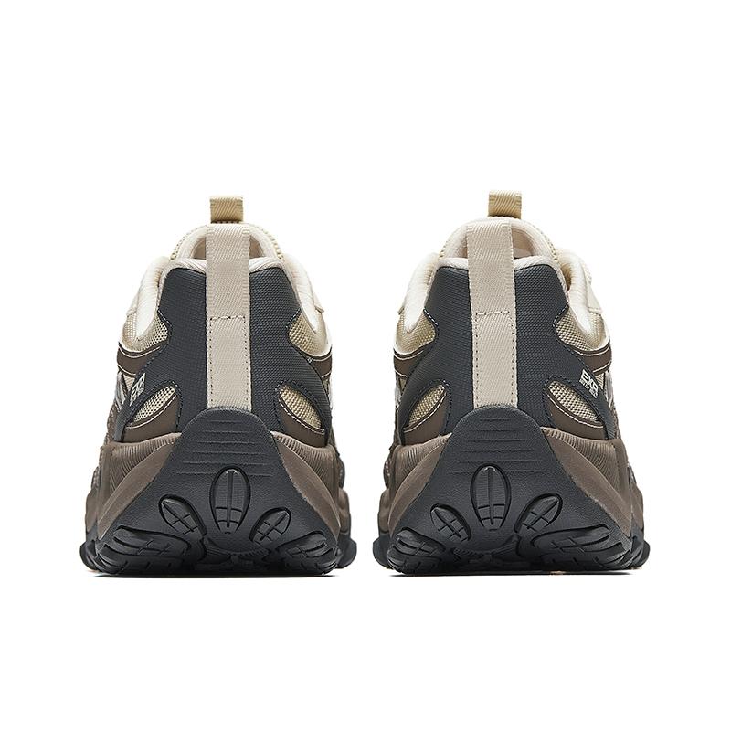 Anta Comfortable Sports Shock Absorbing Breathable Low Top Casual Running Shoes Men Sneaker Light-Gray 912515581-2