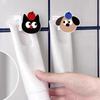 Toothpaste Squeezer Wall Mounted Tube Holder Facial Cleanser Hand Cream Clip Strong Adhesive No Drilling Dispenser for