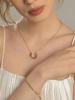 Gold Plated Sunburst Pendant Necklace for Women, Boho Style Minimalist Jewelry, Ideal for Daily Wear & Gifting