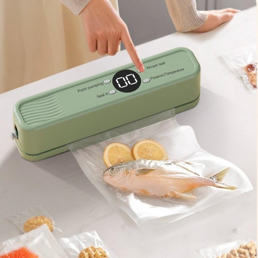Wireless Vacuum Sealing Machine Mini Plastic Sealing Machine Food Packaging Machine  Household Use