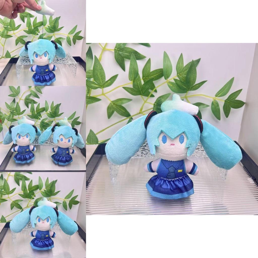 Sweet Hatsune Miku Plush Keychain Doll Ultra Soft Fluffy Toy For Bags And Keys