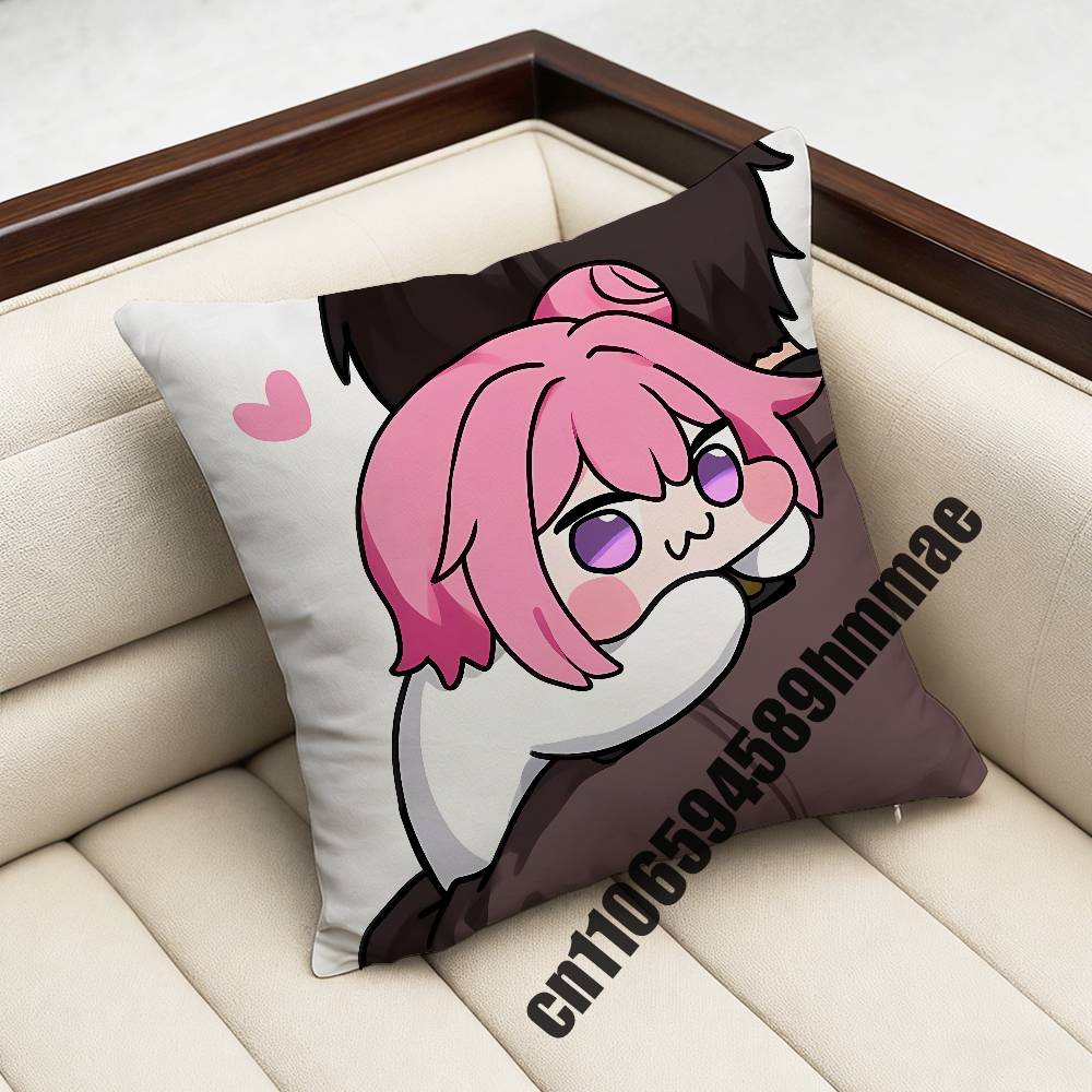 Cartoon DDorothy Doro Throw Pillow Case Sham 45x45cm 40x40cm Square Car Pillowcase Pad Cushion Cover