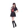 Be With Blue Sky Sailor Navy Size Cosplay Costume Uniform, Blue, M, Women's