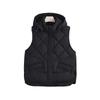 Winter new hooded with thickened loose coat women's short cotton vest jacket