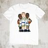 T-shirt unisexe blanc pour homme Caricature TMC Tailles