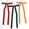 1Pc Velvet Ribbon Christmas Pendant Garland Tied Velvet Bow Gift Home Christmas Tree Decoration Pendant Webbing
