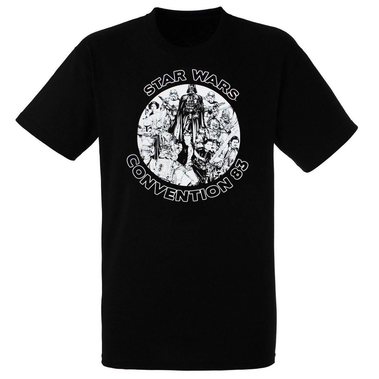 

Star Wars Convention 83 Men s Black T-Shirt 3XL