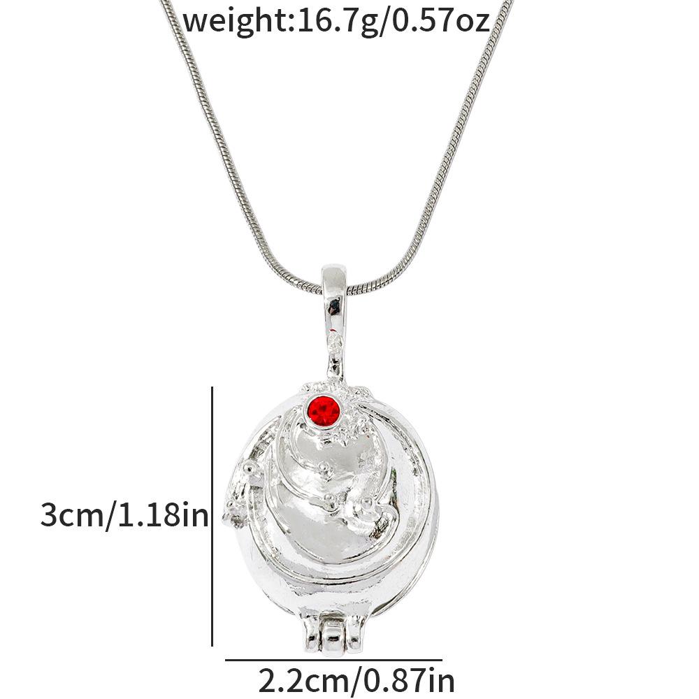 Movie Vampire Diaries Necklace Romantic Crystal Pendant Necklaces For Women Charm Collar Jewelry
