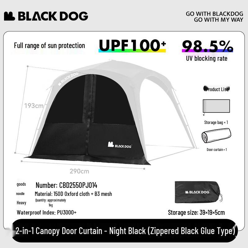 Black Dog Automatic Dome Tarp & Accessories