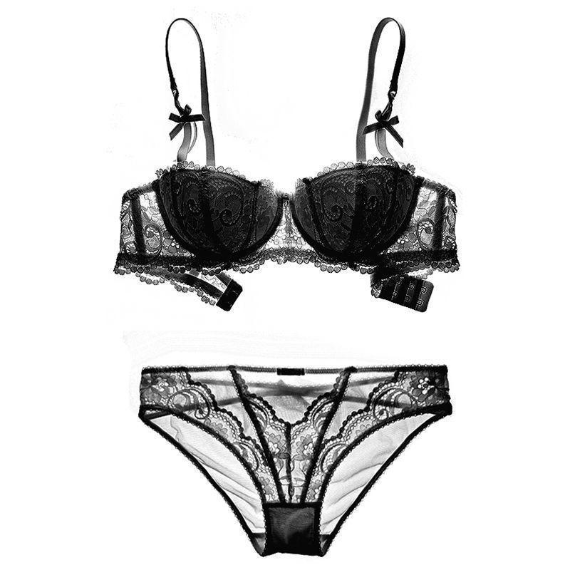 Elegant French Lace Ultra-Thin Bralette – Comfortable, Breathable Design for Small Chests