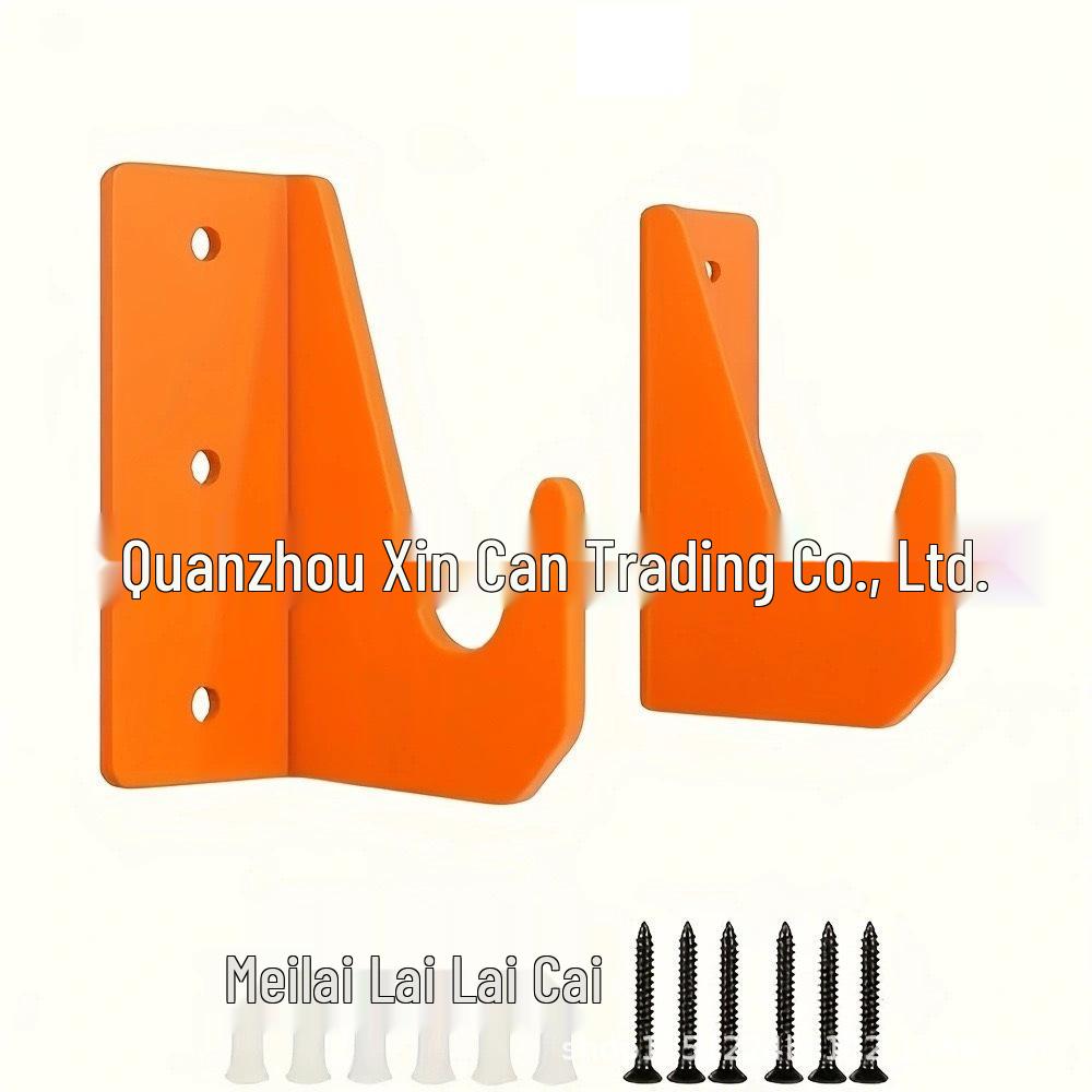 Multifunctional Floor & Wall-Mounted Garage Tool Holder with Hooks