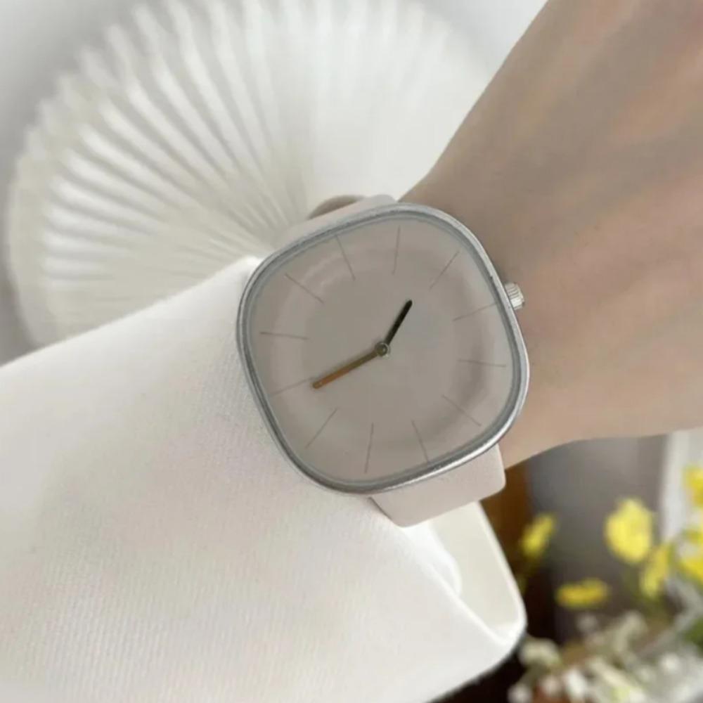 Luxury Women Watches Minimalism Square Dial Leather Strap Lady Watch New Quartz Watch for Couple Wristwatchs Montre Femme Reloj