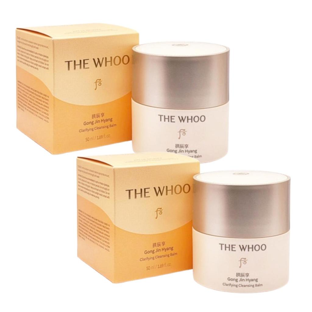 The history of whoo Gongjinhyang Clarifying Cleansing Balm 50ml | Korean Herbal Makeup Remover & Deep Cleansing Balm