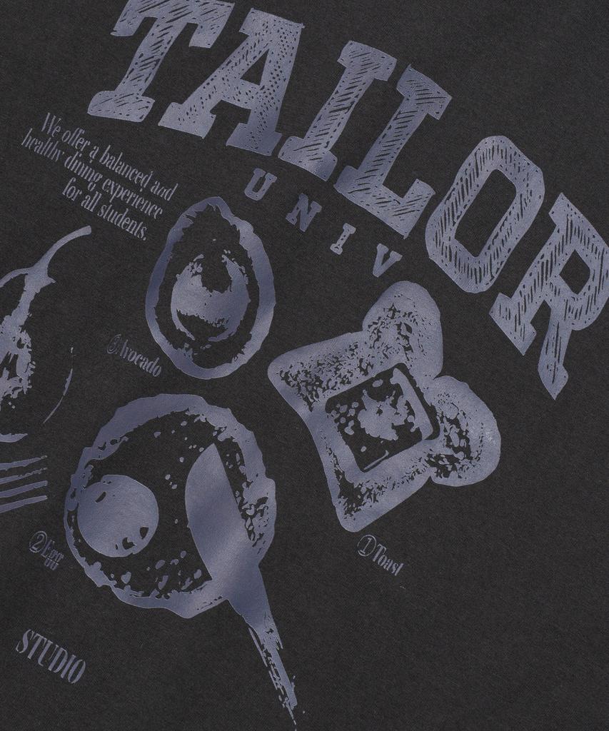 TAILOR STUDIO Taylor Univ T-shirt Grafica (Carbone)