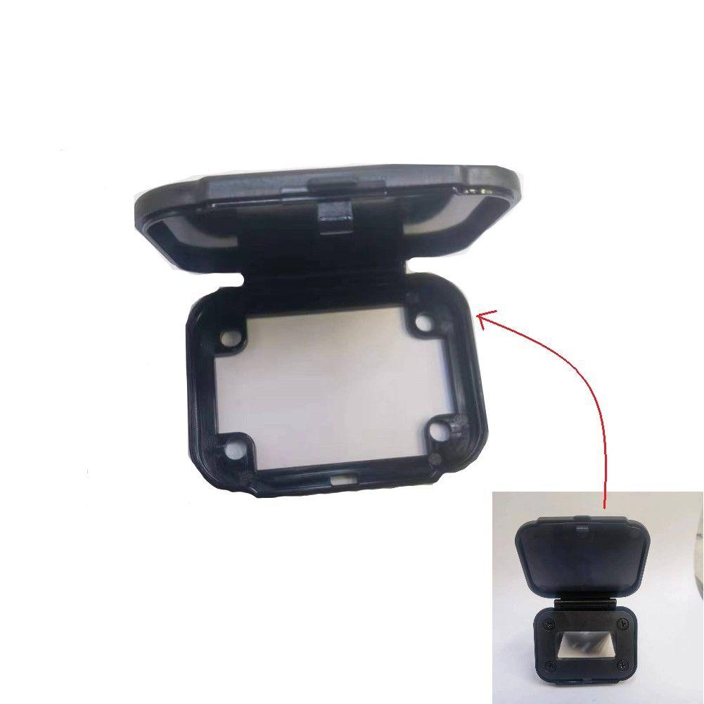 Soquete de Painel 50A Suporte de Painel Peças Pretas Plástico