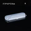 Transparent Storage Box Holding Case Jewelry Beads Container Fishing Tools Accessories Box Small Items Sundries Organizer
